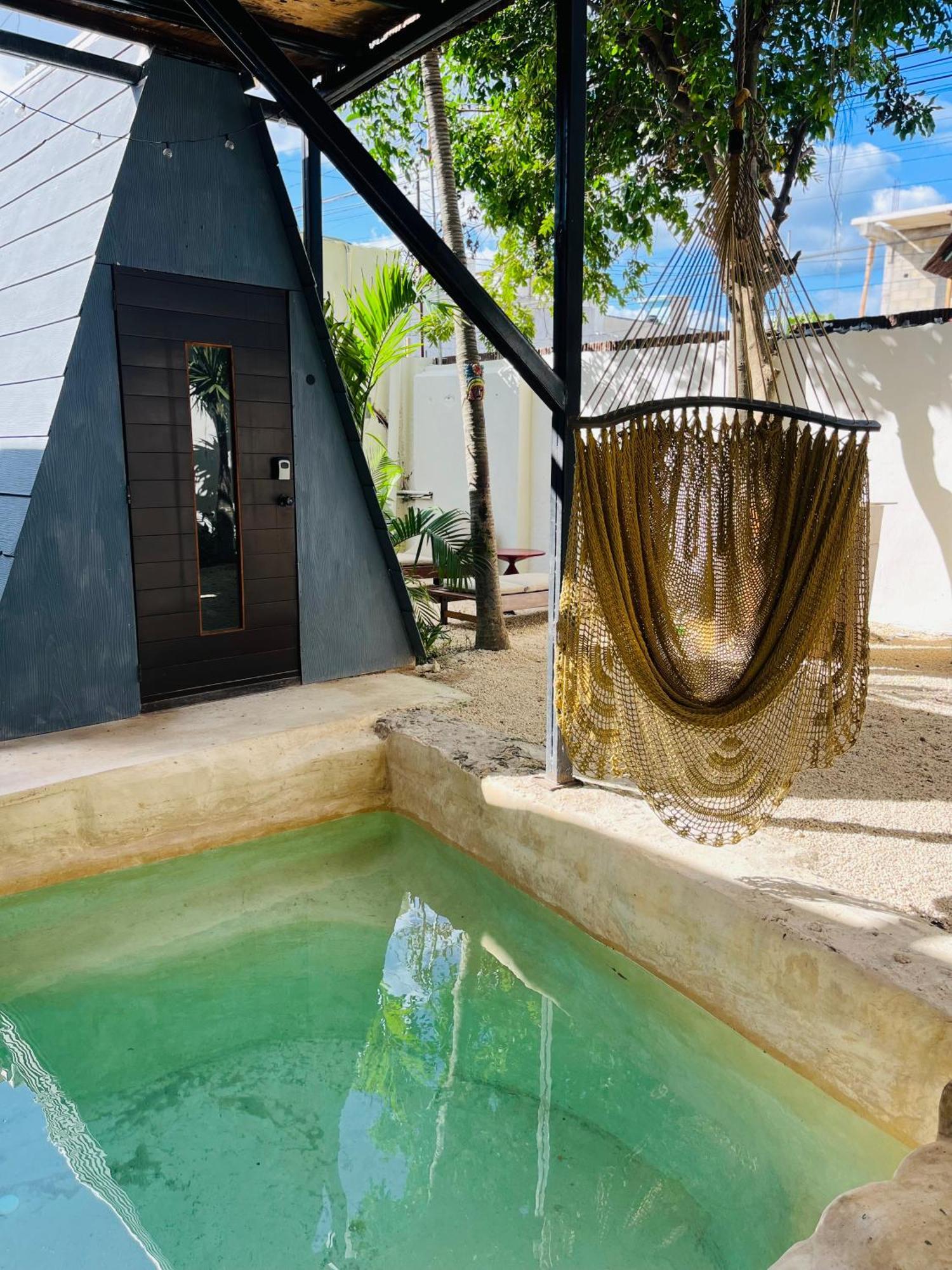 Kaibil Balam Aparthotel Tulum Bagian luar foto