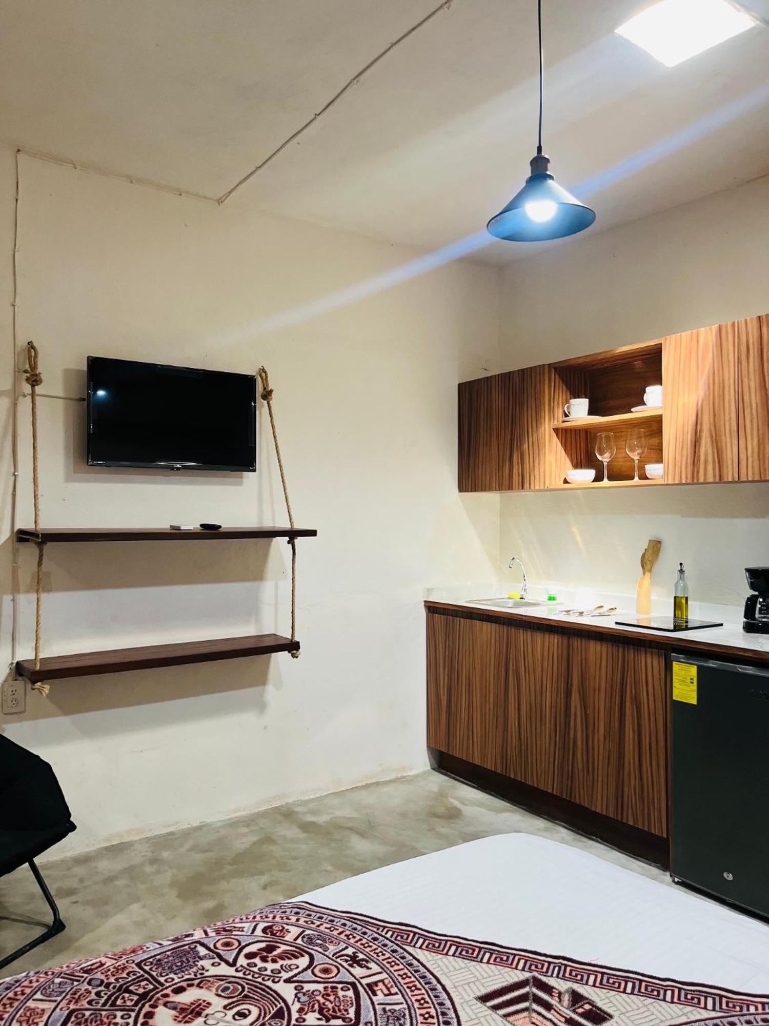 Kaibil Balam Aparthotel Tulum Bagian luar foto